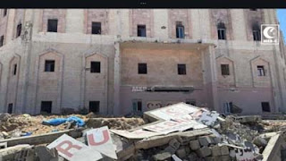 Suasana Rumah Sakit Indonesia pascaevakuasi paksa