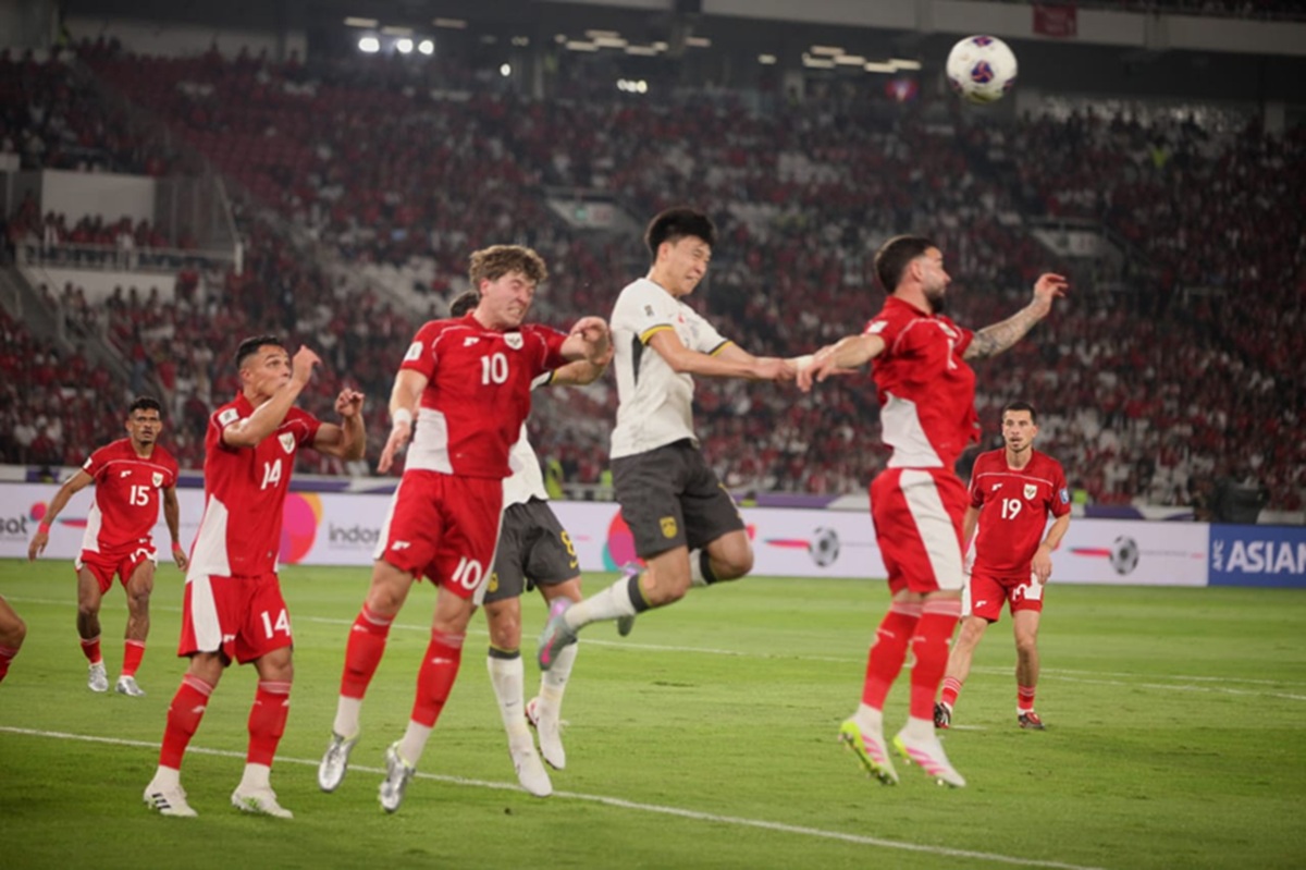 Timnas Indonesia vs Timnas China.