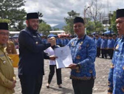 Pengangkatan Ribuan PPPK Diresmikan di Balai Kota Padang