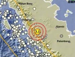 Merangin Diguncang Gempa, BMKG, Tidak Berpotensi Tsunami