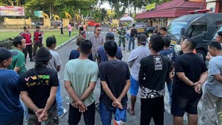 Polresta Padang amankan pelaku pungli di kawasan GOR Haji Agus Salim Padang.