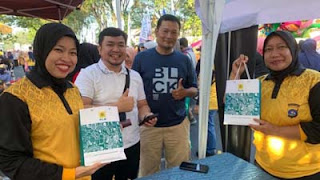 PLN UP3 Padang ikut meriahkan acara marandang 1000 kg.