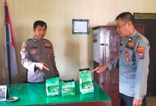 Polisi mengamankan paket sabu 3 kg