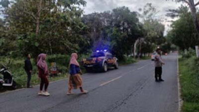 Polisi olah TKP perampokan