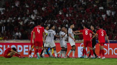 Suasana laga Timnas Indonesia U-23 vs Vietnam U-23 di final Piala AFF U-23 2025.