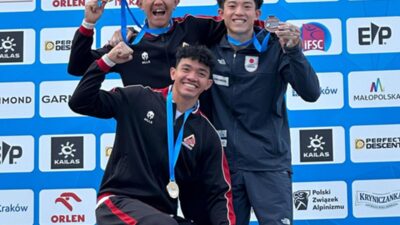 Wakil Indonesia di Piala Dunia Panjat Tebing 2025.