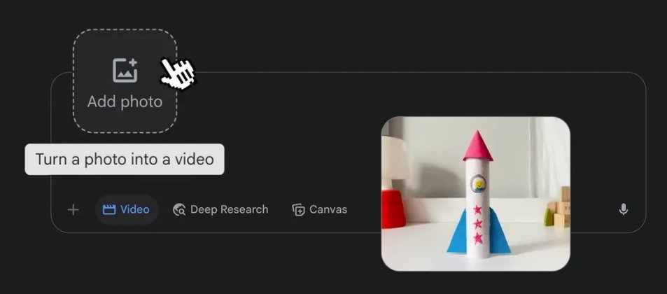 Google Luncurkan Fitur Baru pada Veo 3, Ubah Foto Jadi Video.