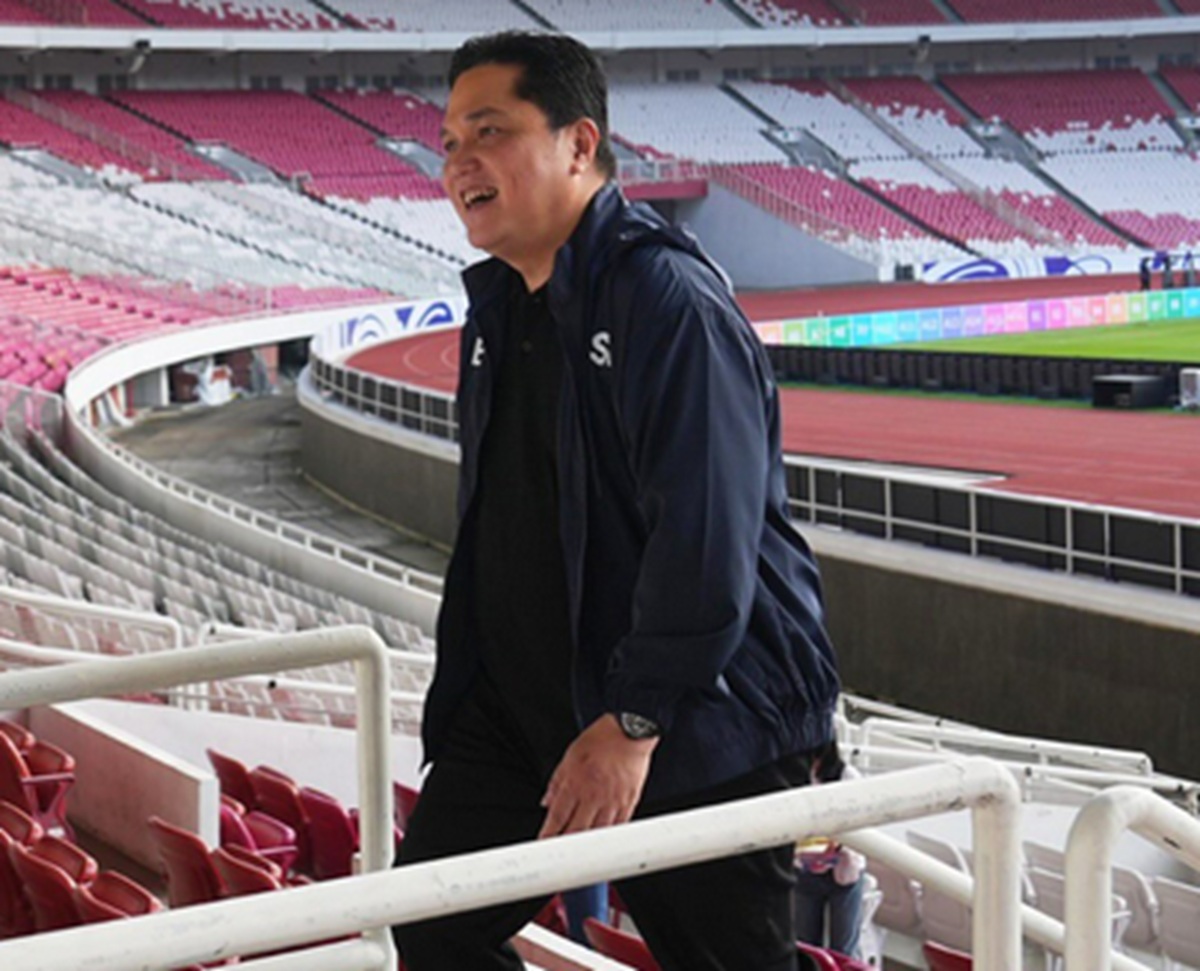 Erick Thohir bicara soal liga putri di Indonesia.