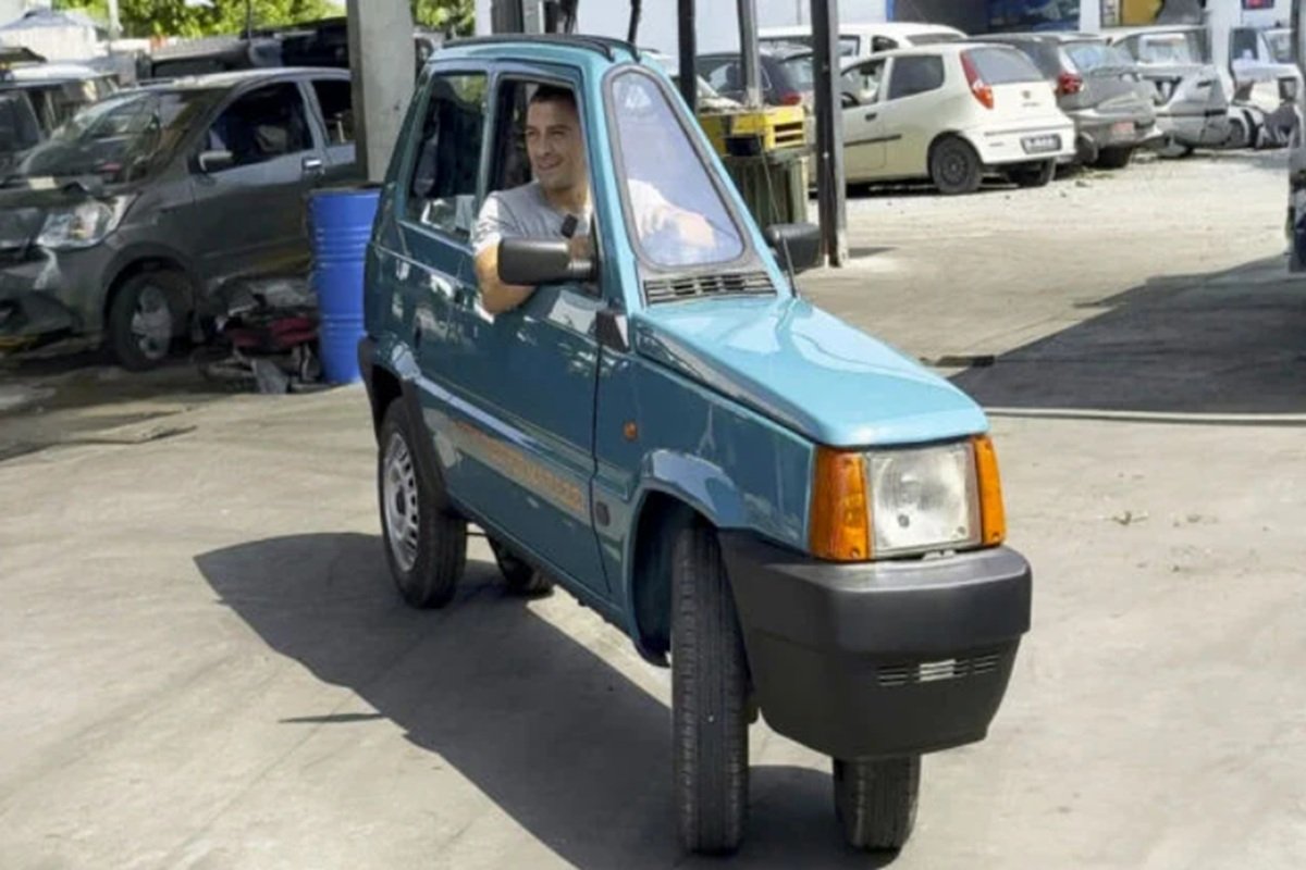 Mobil Fita Flat buatan Andrea Marazzi.