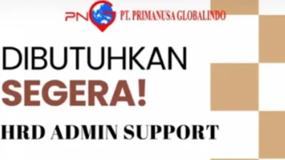 Bergabunglah dengan Tim Digital PT. PRIMANUSA GLOBALINDO sebagai HRD Admin