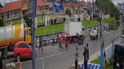 Rekaman CCTV penyerangan terhadap anggota Polres Bengkulu Tengah