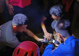 Buaya Liar Gegerkan Warga Surau Gadang