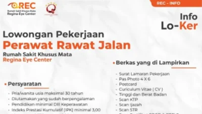 Regina Eye Center Cari Perawat Profesional, Cek Syarat dan Cara Daftarnya