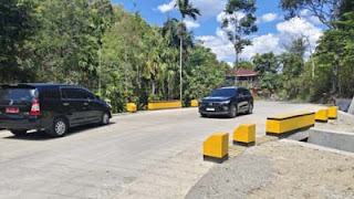 Jembatan Guguak Malalo rampung dan sudah bisa digunakan masyarakat.