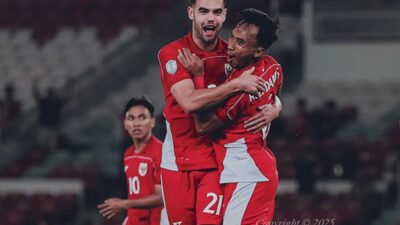 Robi Darwis kala membela Timnas Indonesia U-23.