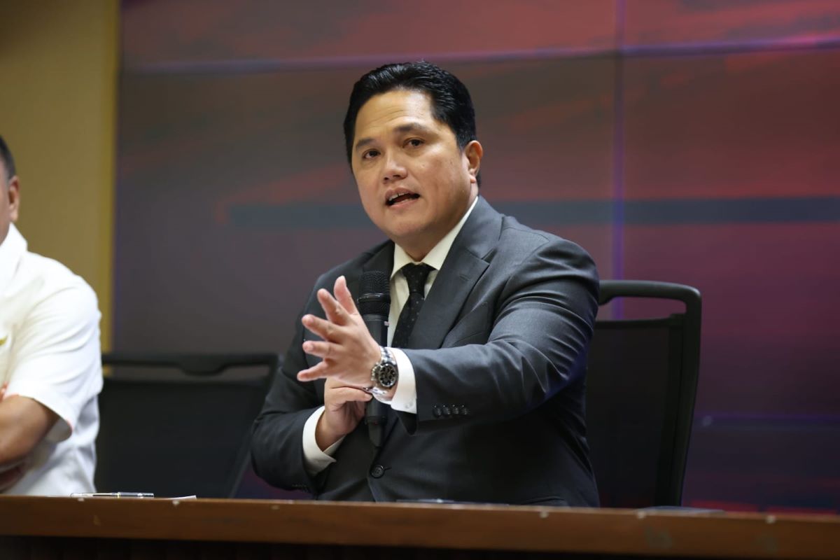 Ketum PSSI, Erick Thohir.