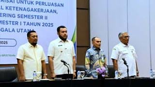 Wako Fadly Amran hearing dengan BPJS Tenaga Kerja.