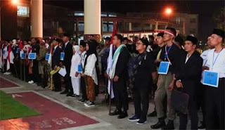 280 Peserta Ikuti Napak Tilas Jejak Pahlawan di Padang.