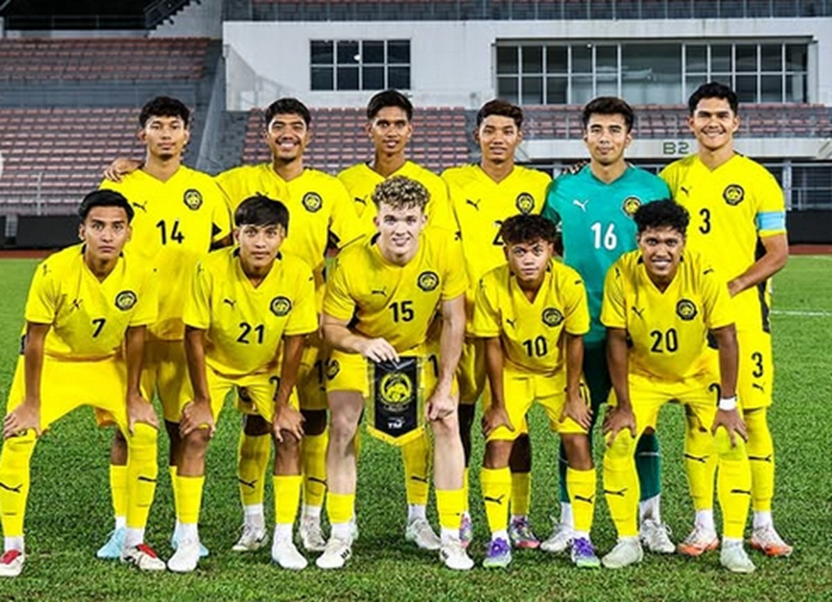 Timnas Malaysia U-23 kala berlaga.