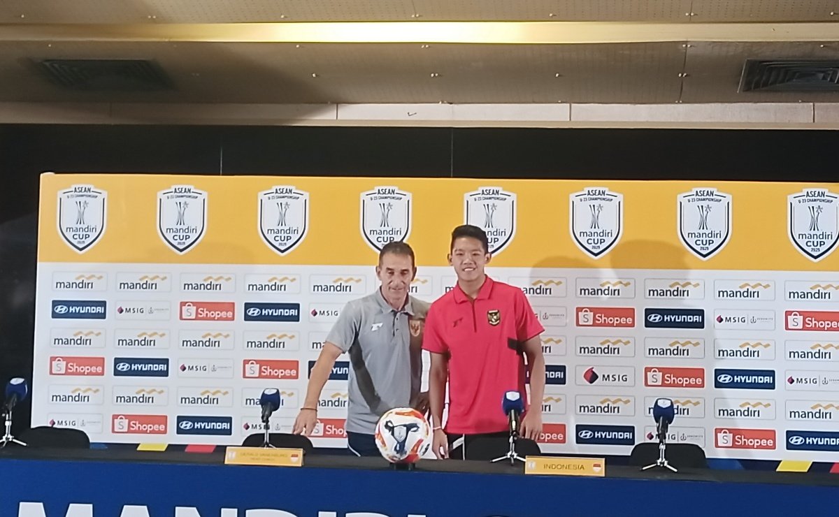 Timnas Indonesia U-23 penuh percaya diri jelang menghadapi Timnas Thailand U-23 di semifinal Piala AFF U-23 2025.