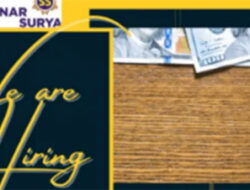 Kesempatan Berkarier di Sinar Surya, HR, Sales & Marketing, dan Asisten Sales Dibuka!