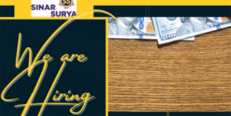 Cocok untuk Fresh Graduate! Lowongan Kerja Sinar Surya Posisi HR hingga Sales.