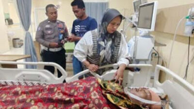 Pejalan kaki yang menjadi korban kecelakaan lalu lintas