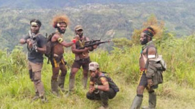 KKB Papua Tikam Tukang Ojek di Deiyai