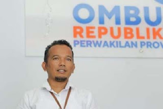 Kepala Ombudsman Perwakilan Sumbar, Adel Wahidi.