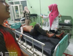 Truk Kimia Jatuh ke Jurang, Kernet Luka Parah