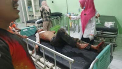 Truk Kimia Jatuh ke Jurang, Kernet Luka Parah