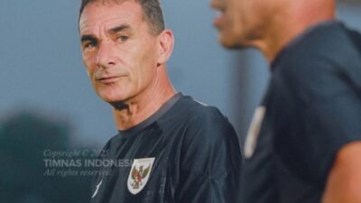 Pelatih Timnas Indonesia U-23, Gerald Vanenburg.