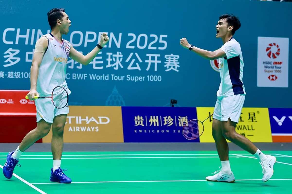 Fajar Alfian/Muhammad Shohibul Fikri kala berlaga.