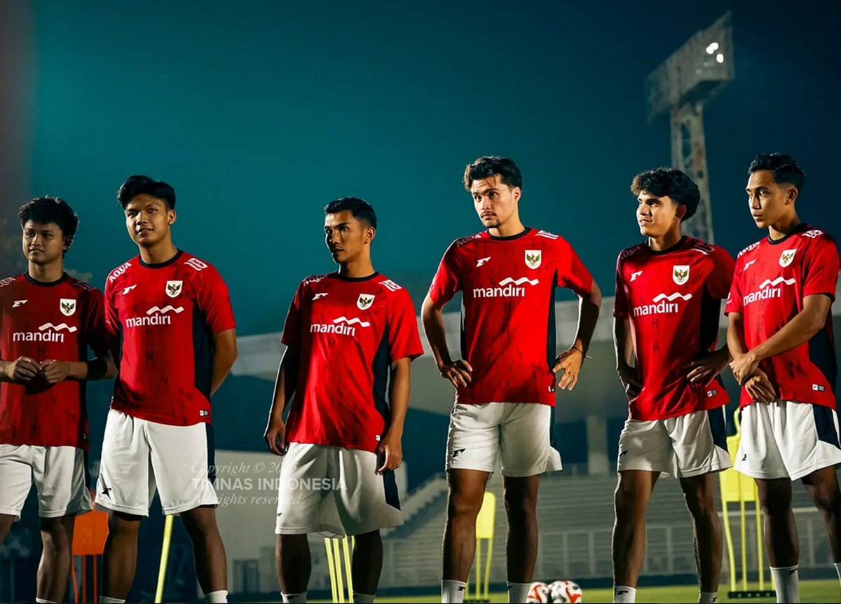 Timnas Indonesia U-23 kala berlaga.