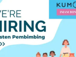 Dibuka hingga 2 Agustus! Kumon Padang Cari Asisten Pembimbing Wanita