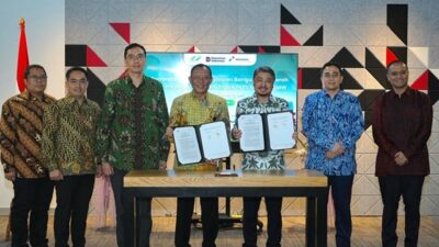 Pertamina NRE dan PT Perkebunan Nusantara III (Persero) bersinergi kembangkan PLTS dengan kapasitas 3 MW di KEK Sei Mangkei, Sumut.