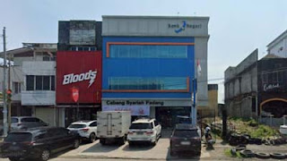 Kantor Bank Nagari Cabang Syariah Padang.