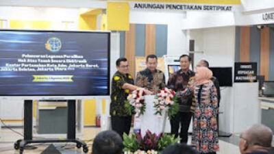 Kanwil Pertanahan DKI Jakarta luncurkan peralihan hak atas tanah secara elektronik