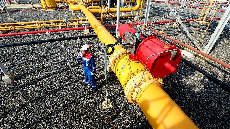 Penyaluran Gas Bumi.