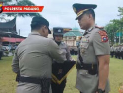 Sertijab Wakapolresta Padang Digelar di Mapolresta