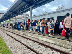 KAI Divre II Sumbar Catat Lonjakan Penumpang Selama Long Weekend