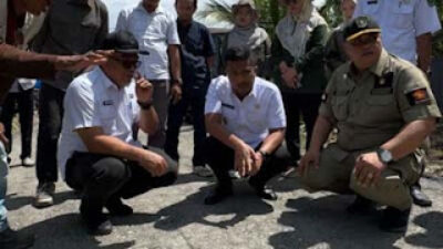 Wagub Vasko cek kualitas jalan di Sumbar.