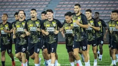 Latihan para penggawa Kabau Sirah jelang BRI Super League 2025/26 digelar.