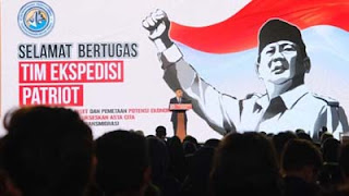 Wamen ATR/BPN Ossy Dermawan lepas tim ekspedisi patriot.