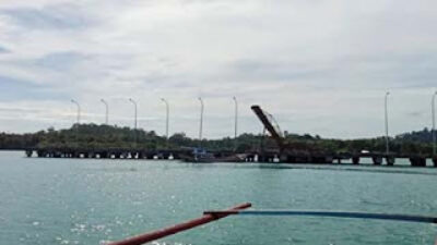 Kondisi Pelabuhan Teluk Tapang Air Bangis Kecamatan Sungai Beremas Kabupaten Pasbar.