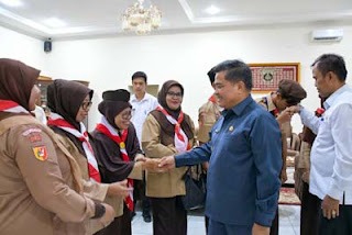 Bupati Agam Lepas Kontingen PPBK Nasional 2025