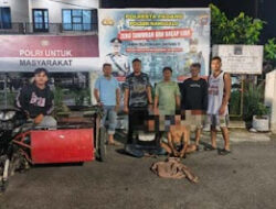 Polsek Nanggalo Amankan Pelaku Pencurian Beruntun