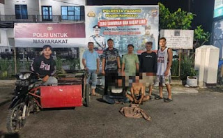 Tim Scorpion Ringkus Dua Pencuri di Padang