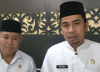 Walikota Solok Ramadhani Kirana Putra saat diwawancarai