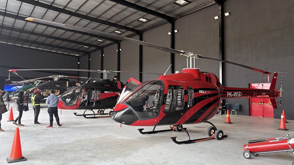 Heli Expo Asia 2025 akan digelar di Cengkareng Heliport, Tangerang pada 20-24 Agustus 2025.